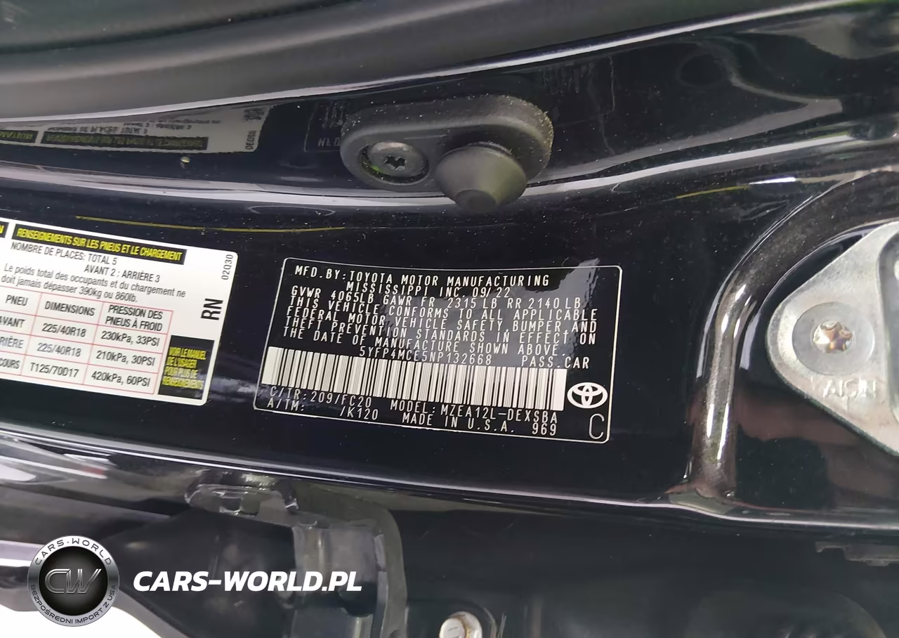 2022 Toyota Corolla Se VIN:5YFP4MCE5NP132668 - 9