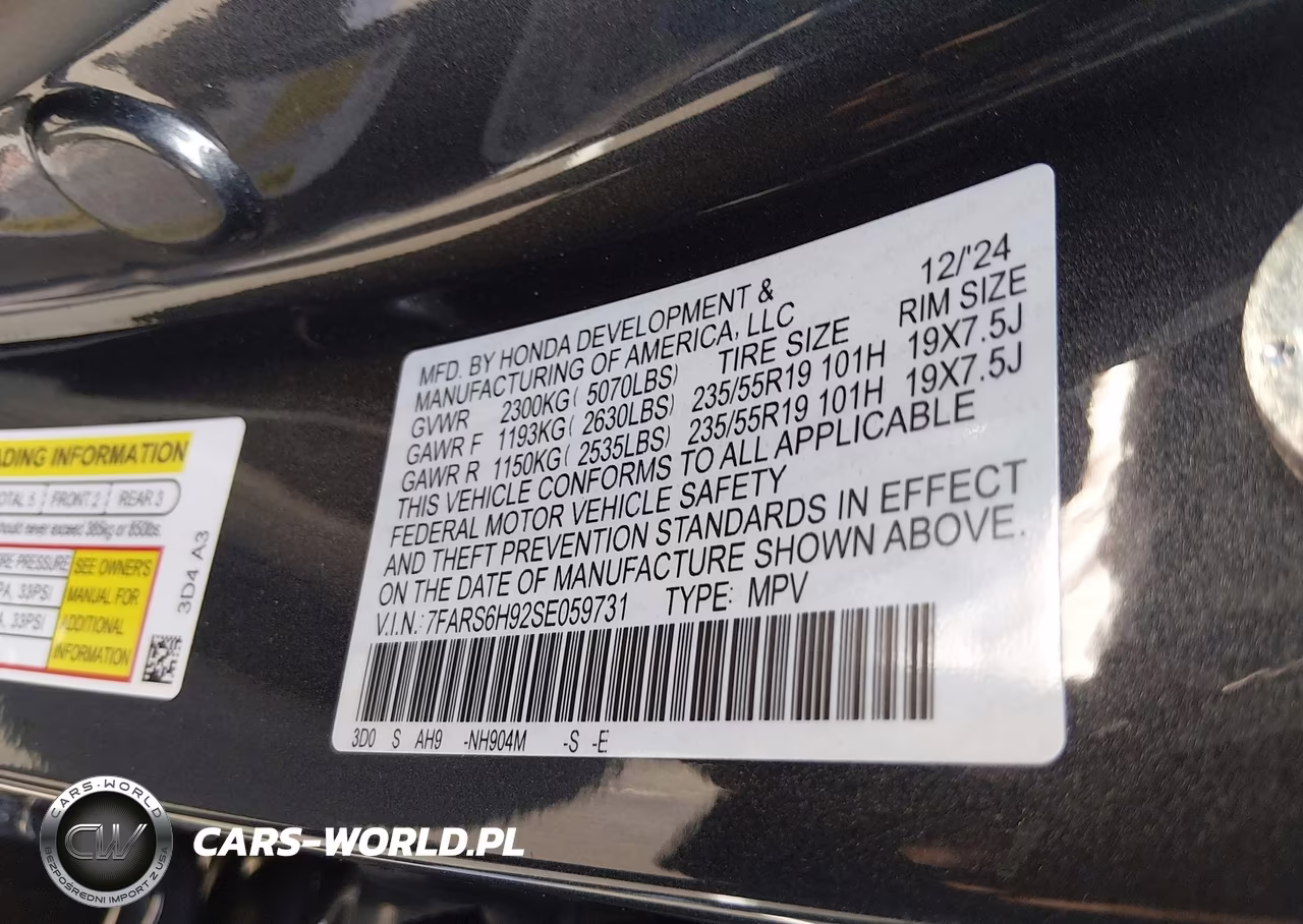 2025 Honda Cr-V Hybrid Sport Touring VIN:7FARS6H92SE059731 - 9
