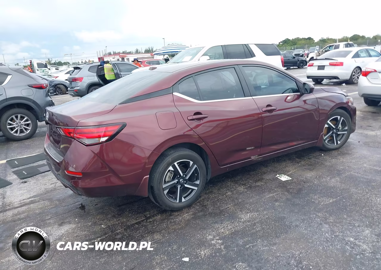 2025 Nissan Sentra Sv VIN:3N1AB8CV1SY219632 - 4