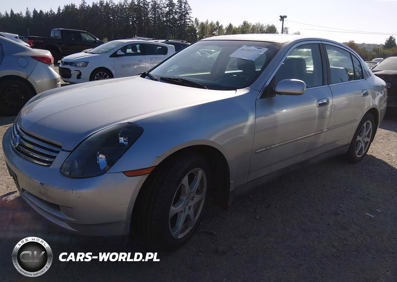2004 Infiniti G35X VIN:JNKCV51F44M710322 - 2