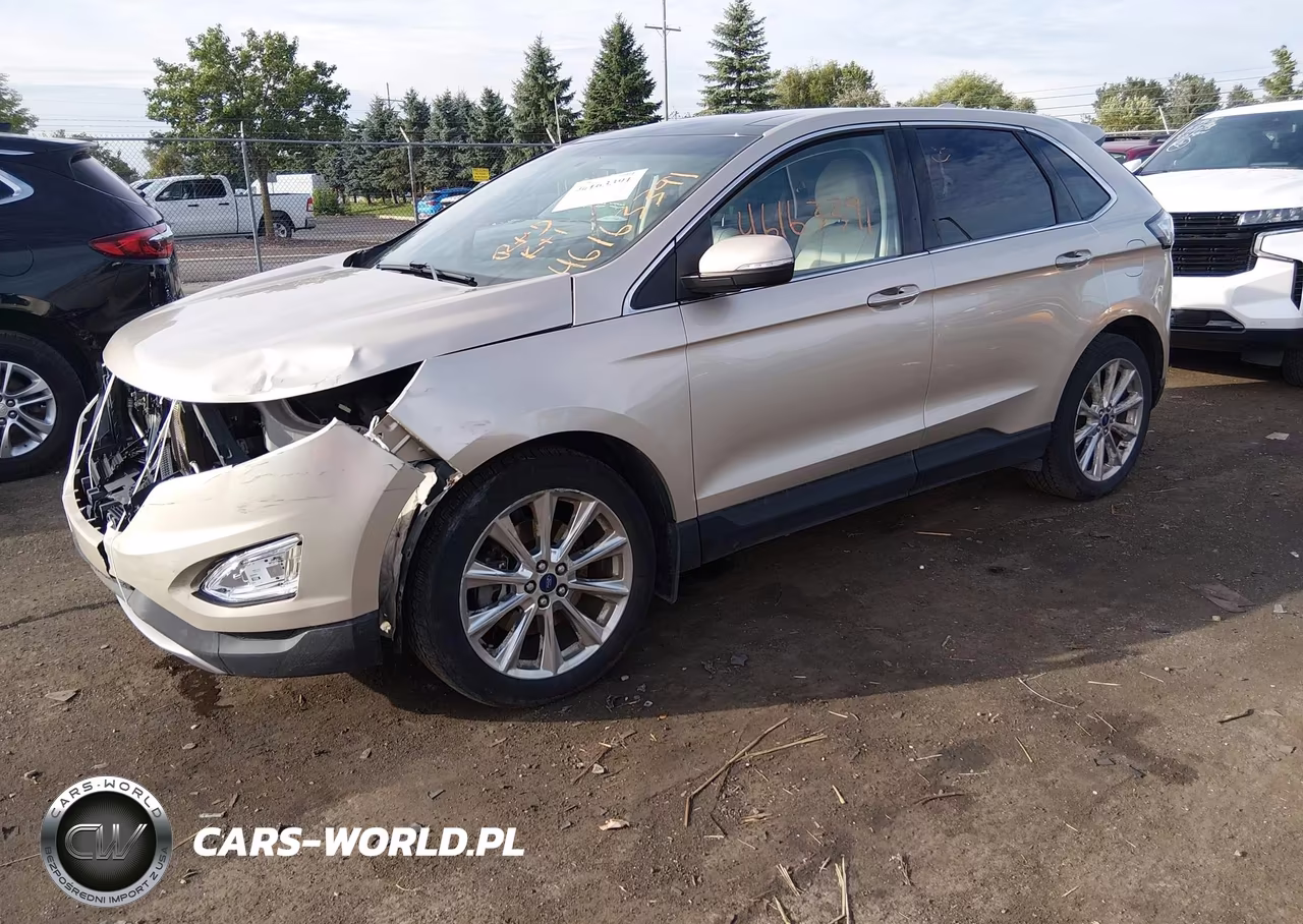 2017 Ford Edge Titanium VIN:2FMPK4K98HBB35941 - 2