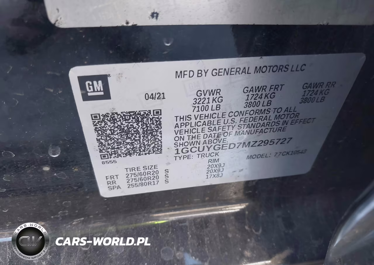 2021 Chevrolet Silverado 1500 4Wd Short Bed Ltz VIN:1GCUYGED7MZ295727 - 9