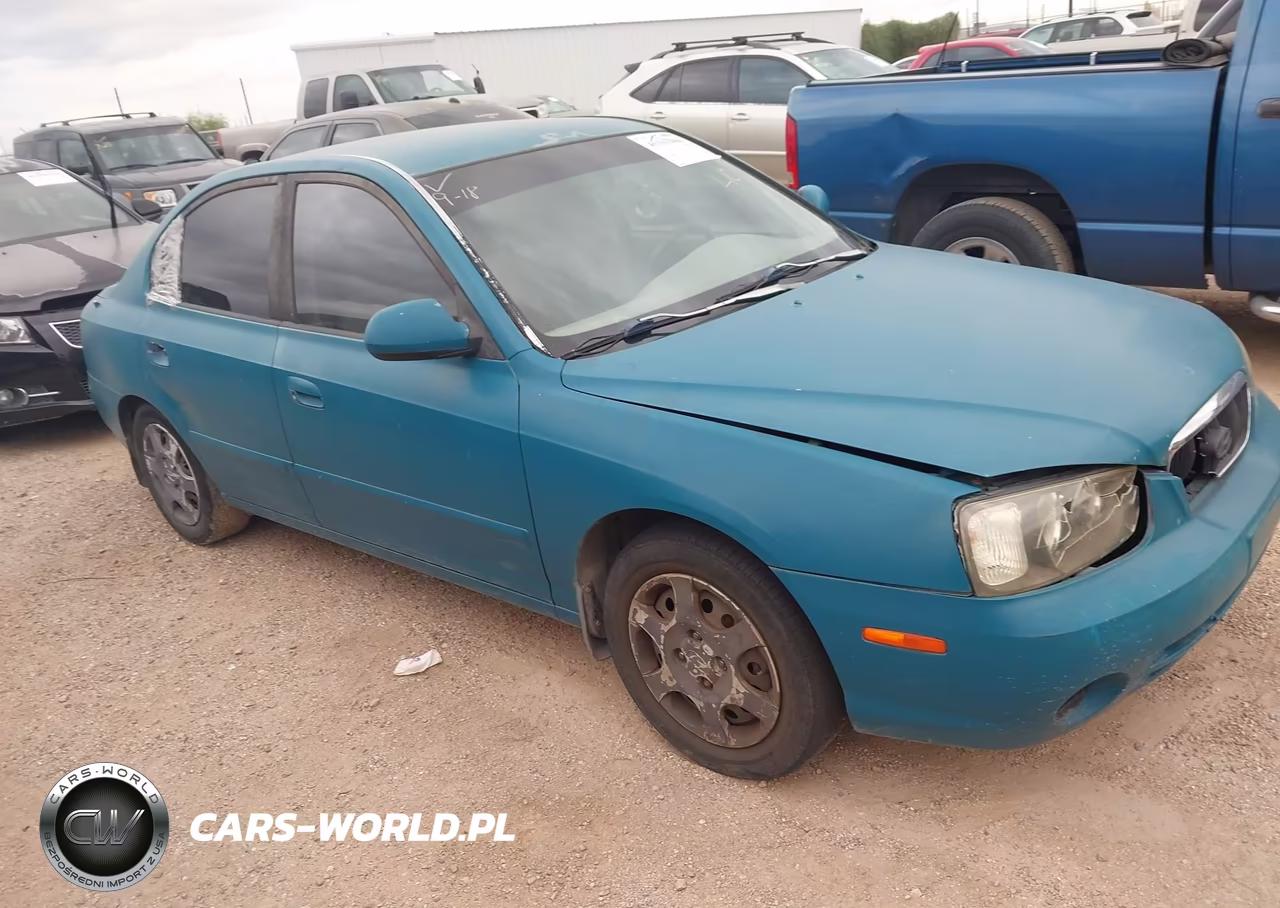 2001 Hyundai Elantra Gls VIN:KMHDN45D31U098663 - 1