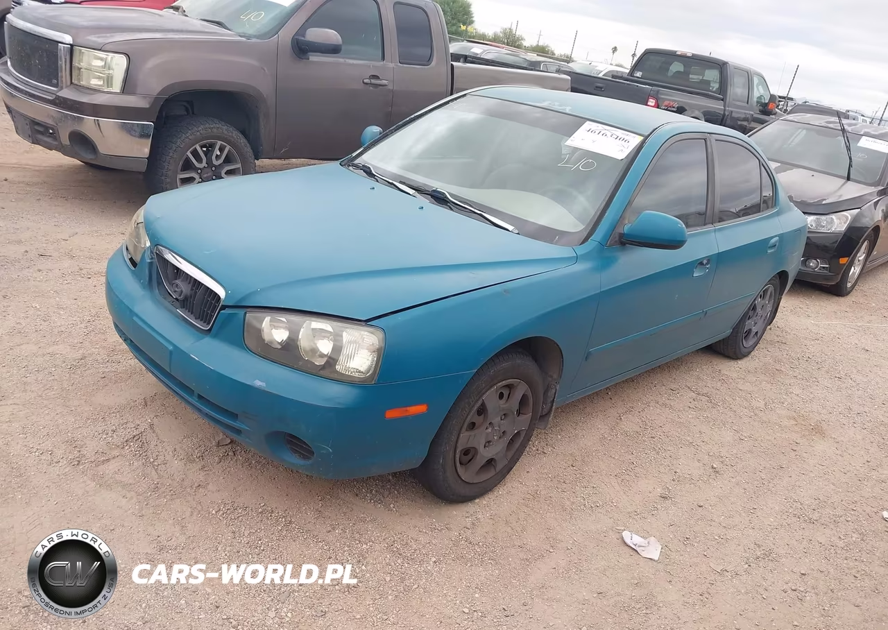 2001 Hyundai Elantra Gls VIN:KMHDN45D31U098663 - 2