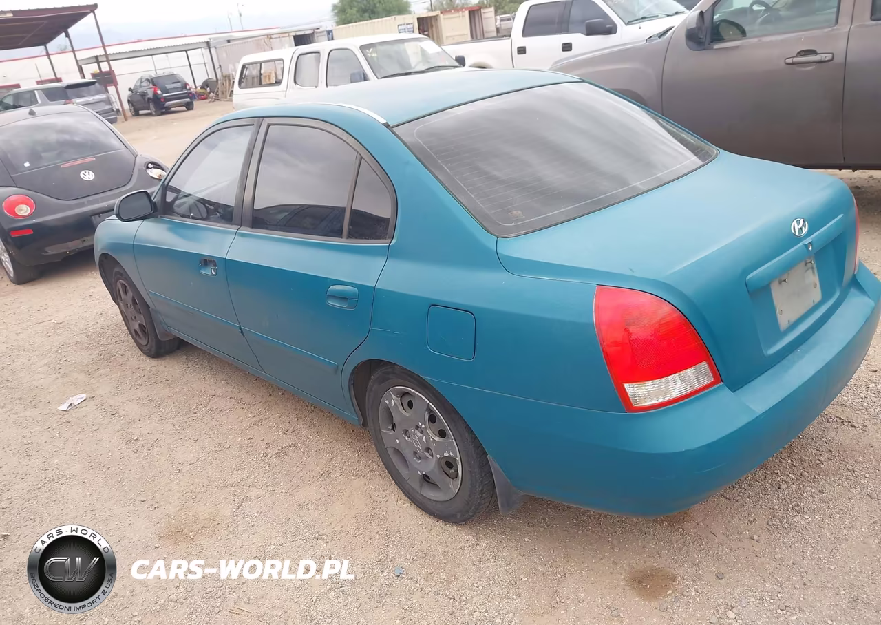 2001 Hyundai Elantra Gls VIN:KMHDN45D31U098663 - 3