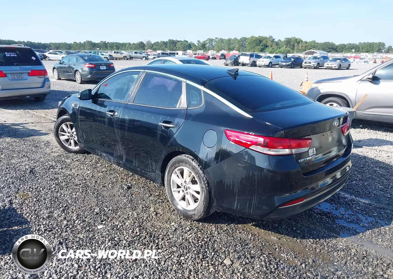 2016 Kia Optima Lx VIN:5XXGT4L30GG022835 - 3