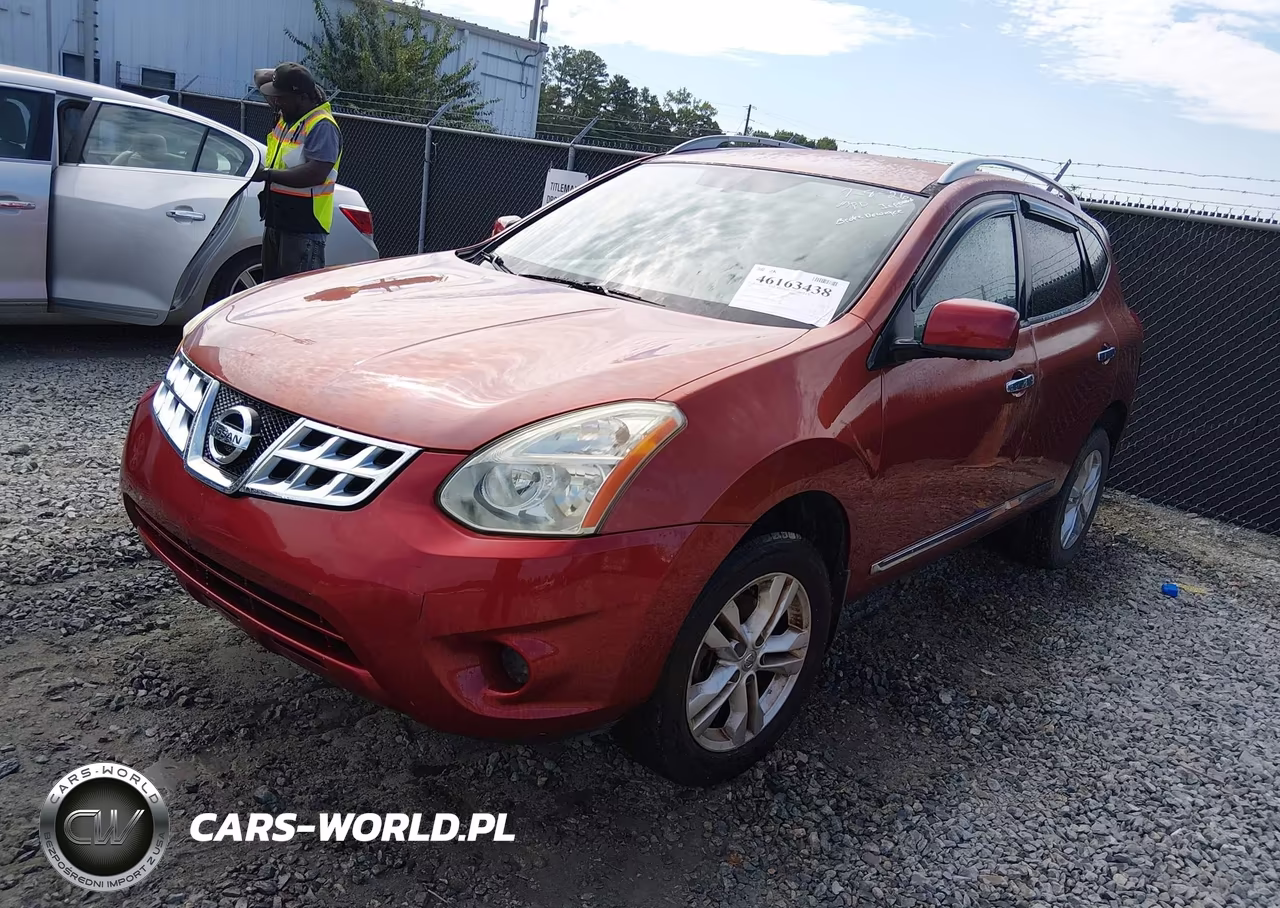 2012 Nissan Rogue Sv VIN:JN8AS5MT9CW286274 - 2