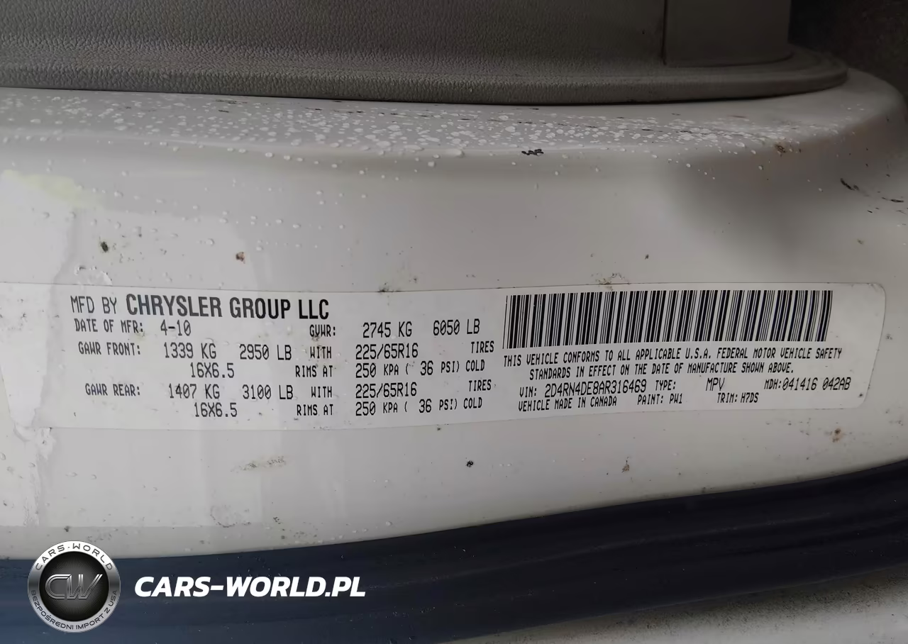 2010 Dodge Grand Caravan Se VIN:2D4RN4DE8AR316469 - 9