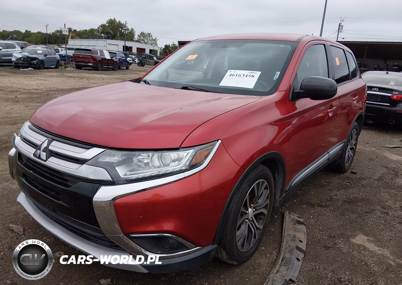 2016 Mitsubishi Outlander Es VIN:JA4AZ3A32GZ015068 - 2