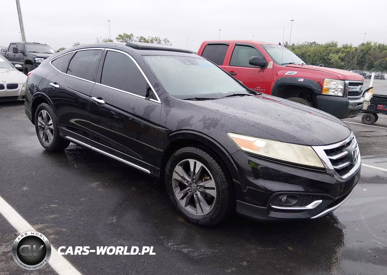 2013 Honda Crosstour Ex-L V6 VIN:5J6TF1H54DL001085 - 1