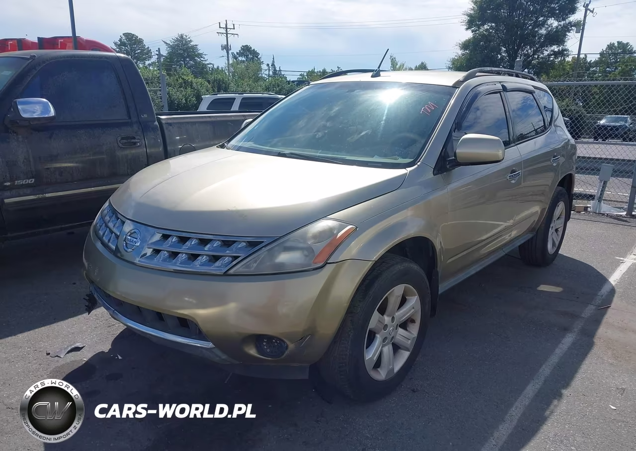 2006 Nissan Murano S VIN:JN8AZ08W46W539847 - 2