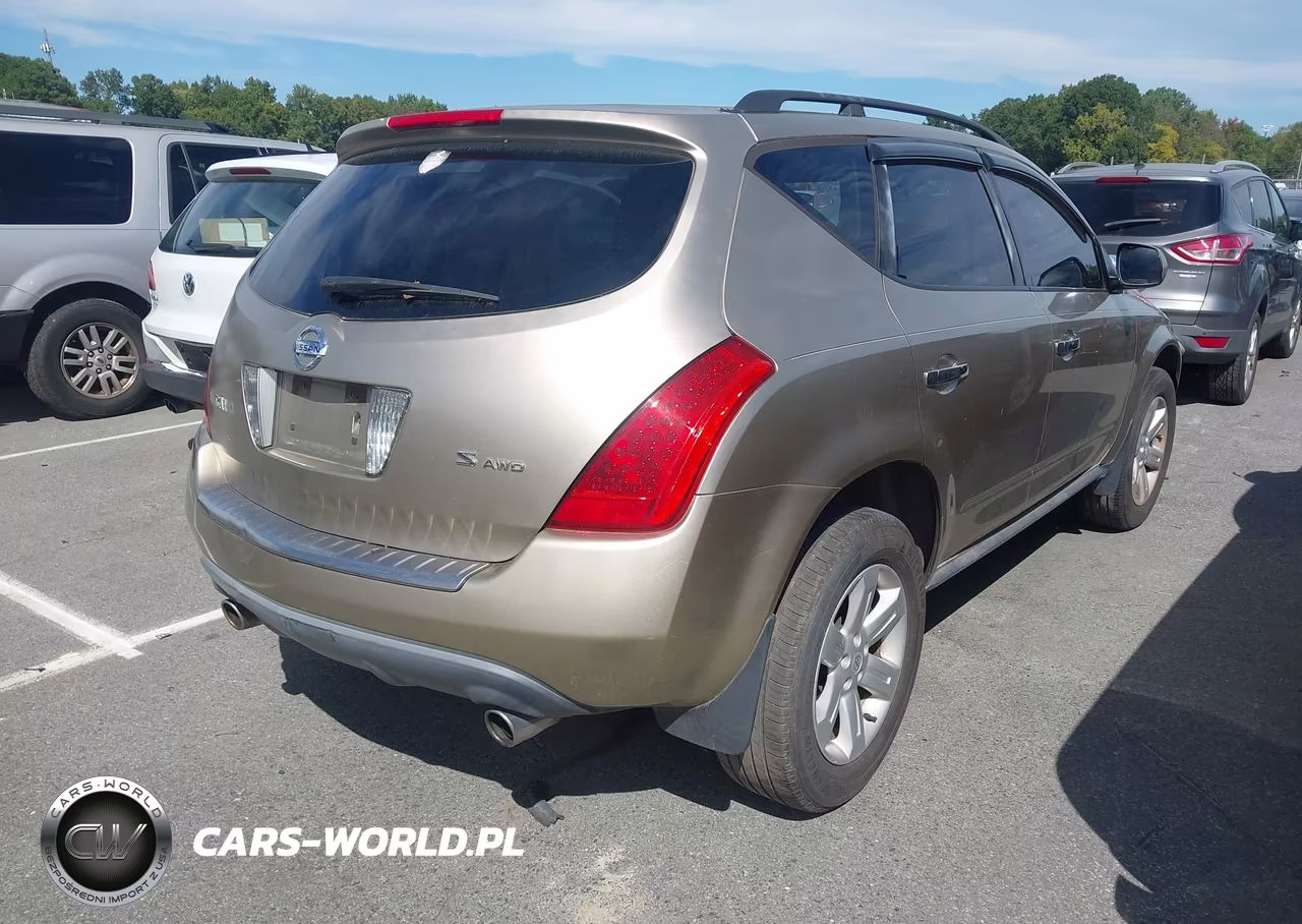 2006 Nissan Murano S VIN:JN8AZ08W46W539847 - 4