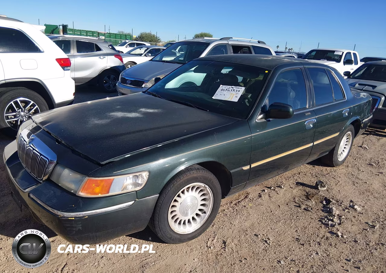 2002 Mercury Grand Marquis Ls VIN:2MEFM75W22X624504 - 2