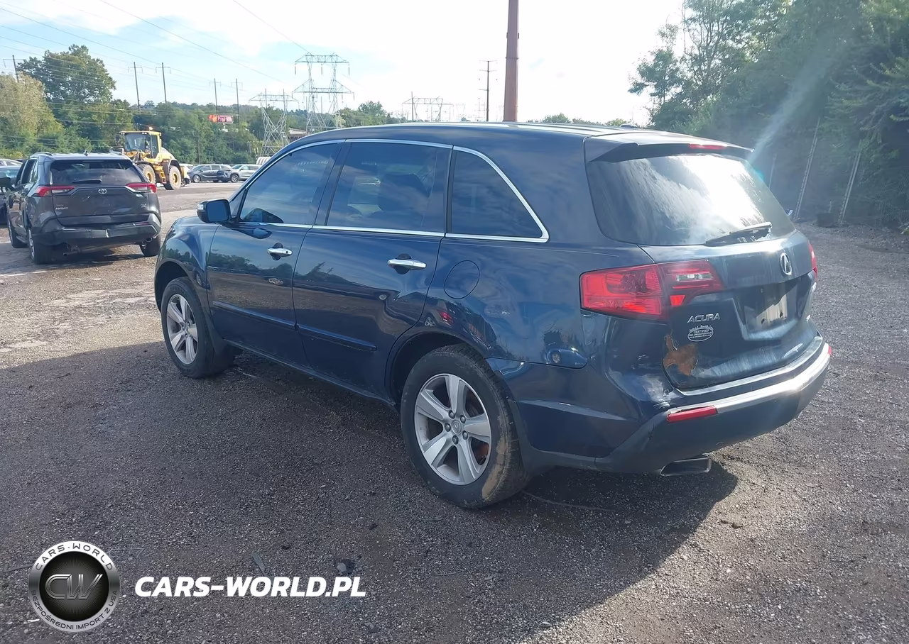 2012 Acura Mdx VIN:2HNYD2H26CH545414 - 3