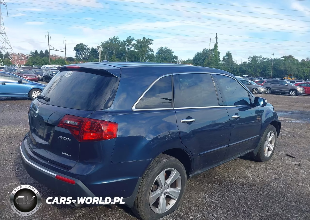 2012 Acura Mdx VIN:2HNYD2H26CH545414 - 4