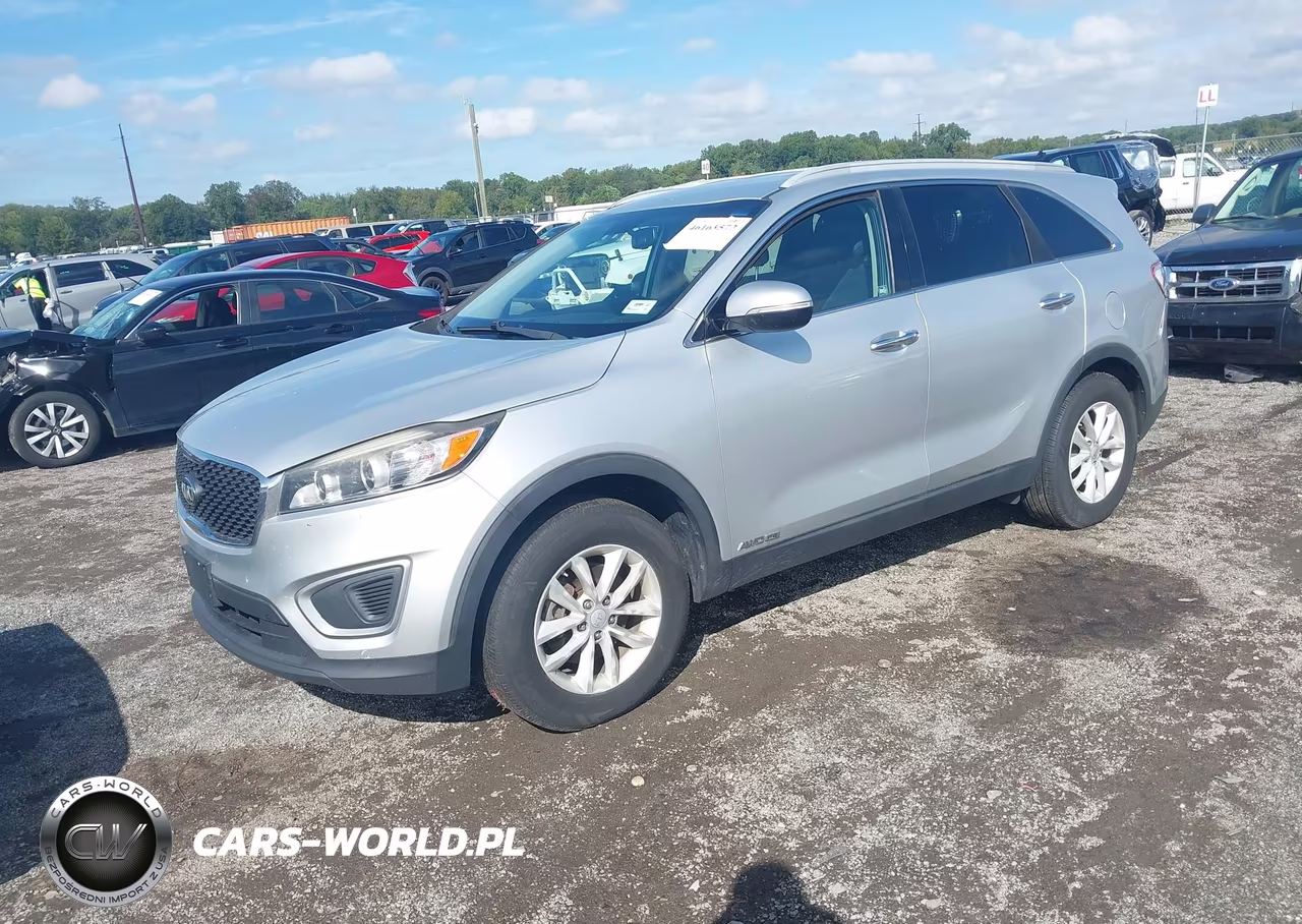 2016 Kia Sorento 3.3L Lx VIN:5XYPGDA50GG160170 - 2