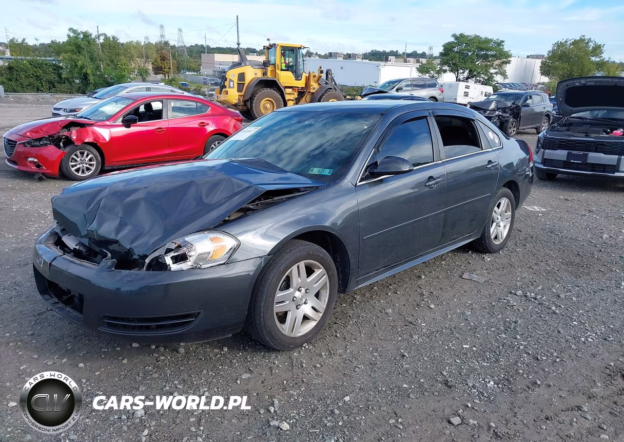 2013 Chevrolet Impala Lt VIN:2G1WG5E38D1103739 - 2