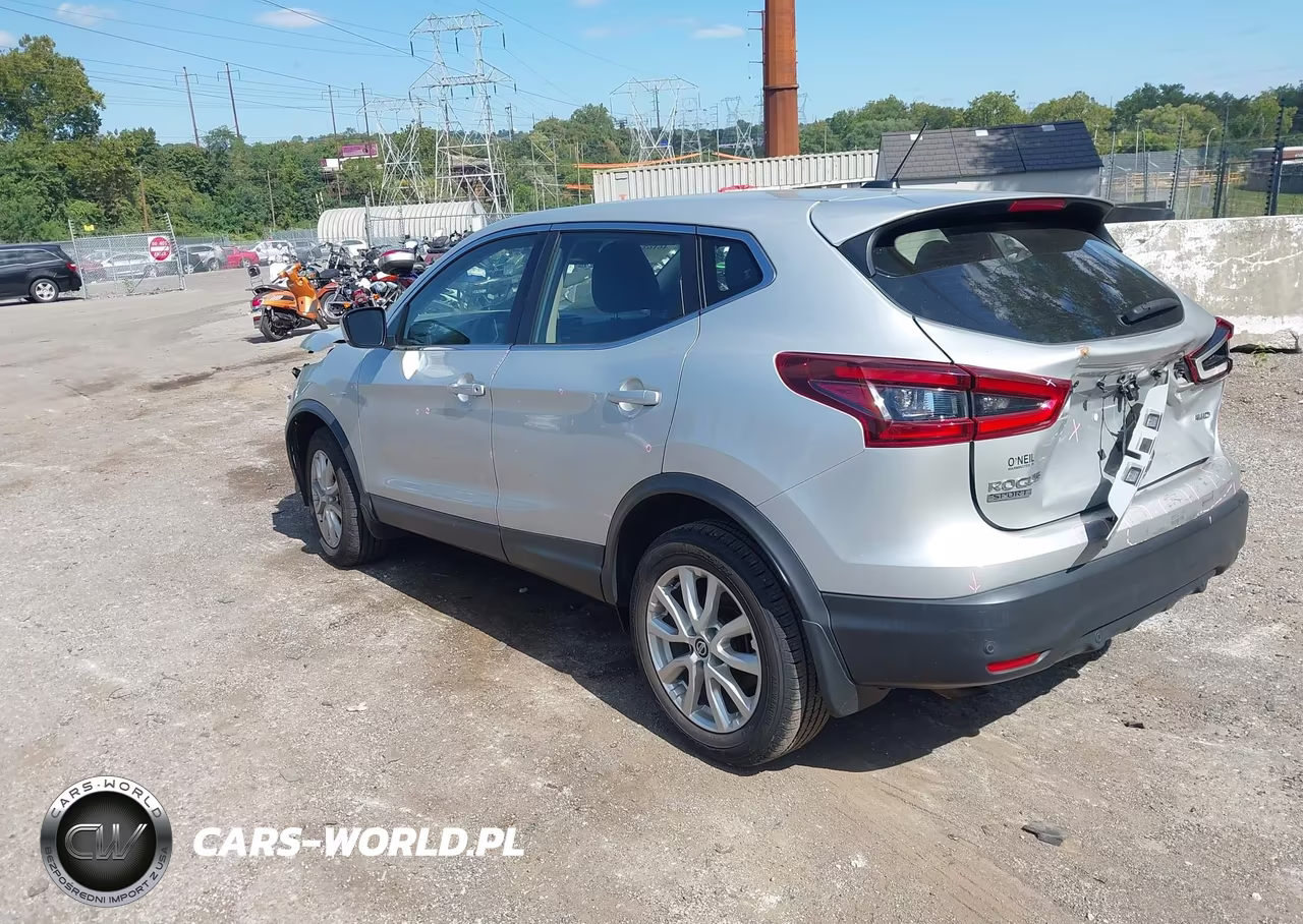 2021 Nissan Rogue Sport S Awd Xtronic Cvt VIN:JN1BJ1AW9MW440478 - 3