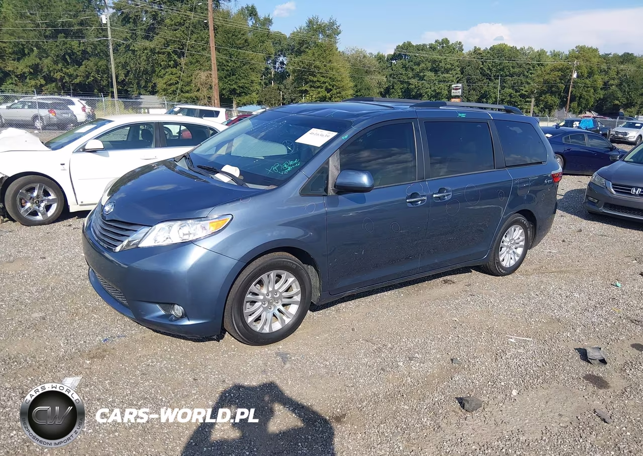 2016 Toyota Sienna Xle Premium 8 Passenger VIN:5TDYK3DC6GS707064 - 2