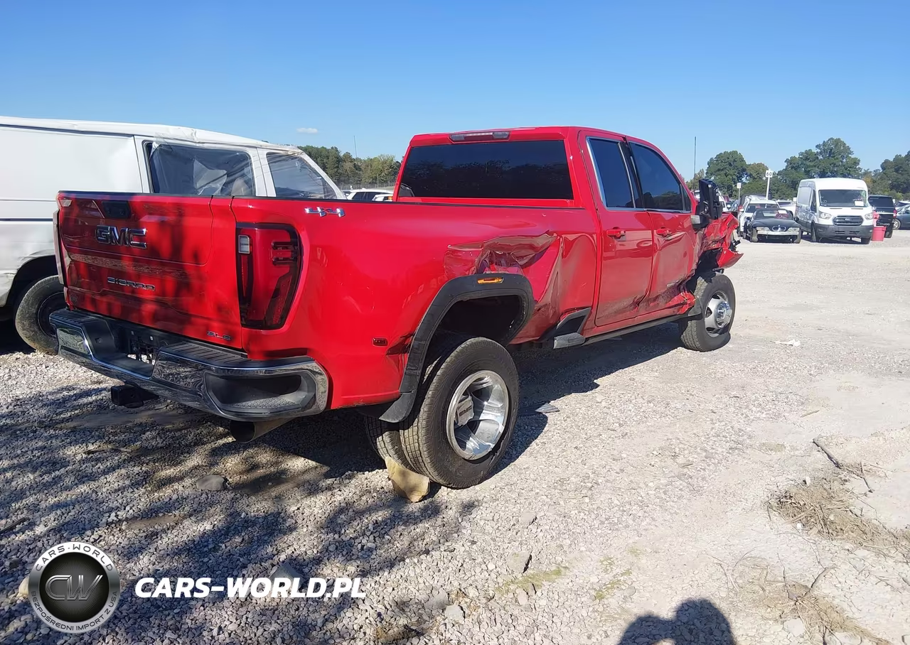 2024 GMC Sierra 3500Hd 4Wd Long Bed Sle VIN:1GT59TEY9RF188328 - 4