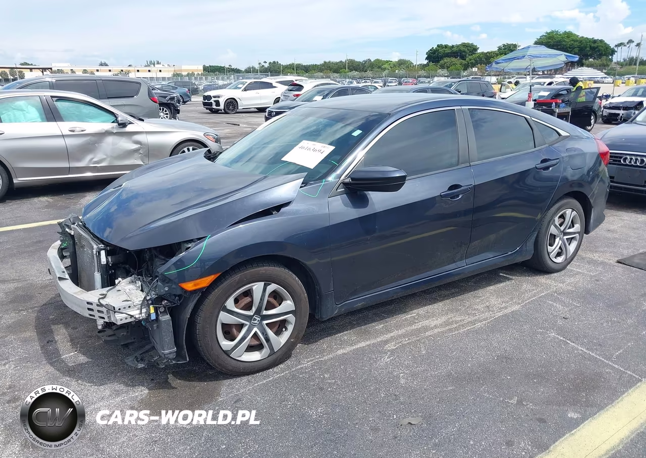 2018 Honda Civic Lx VIN:19XFC2F57JE022652 - 2