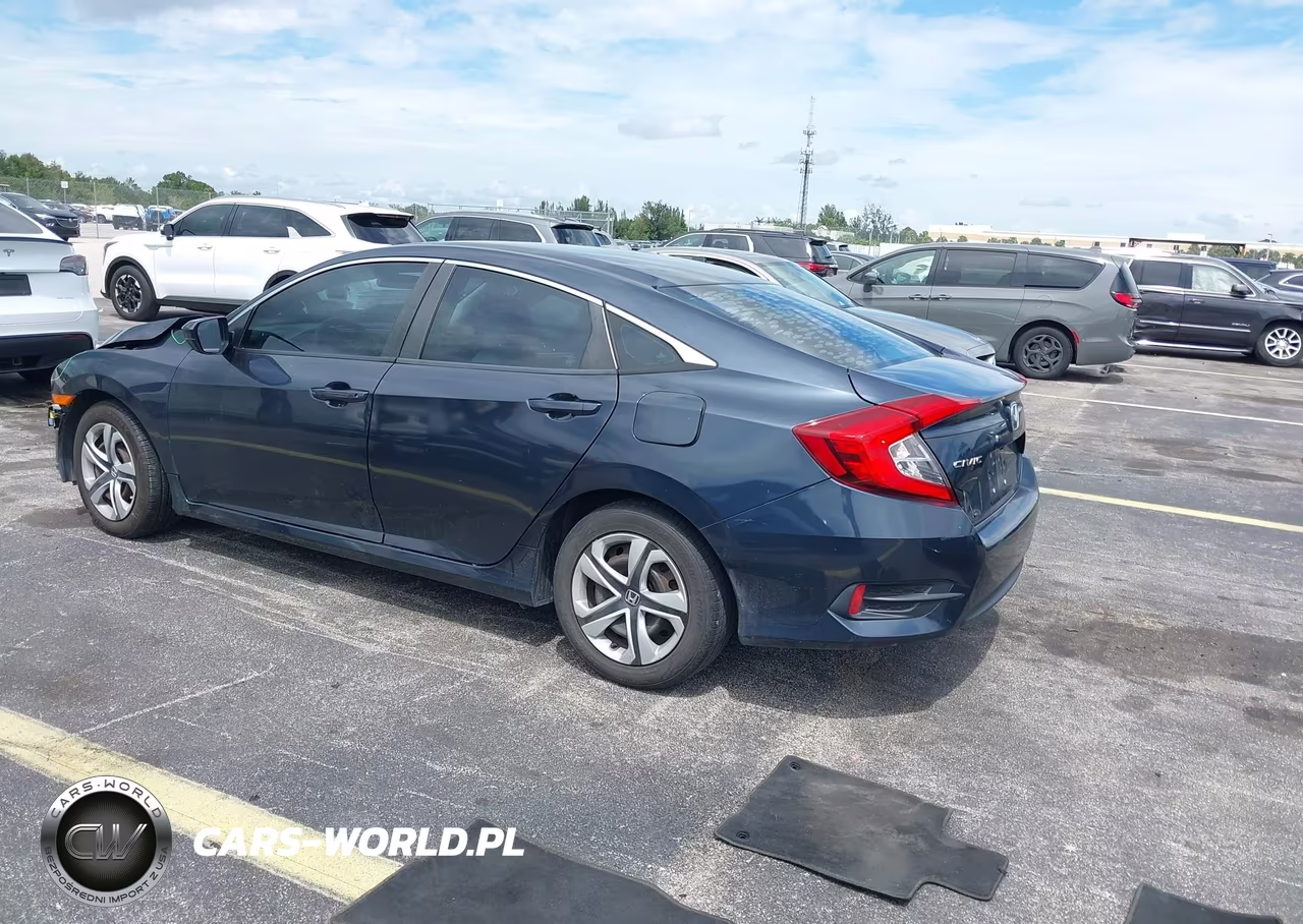 2018 Honda Civic Lx VIN:19XFC2F57JE022652 - 3