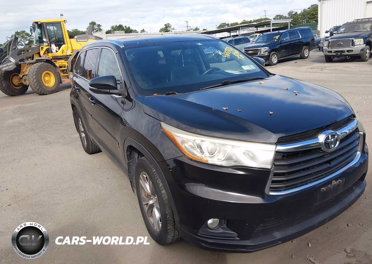 2015 Toyota Highlander Xle V6 VIN:5TDJKRFH2FS218866 - 1