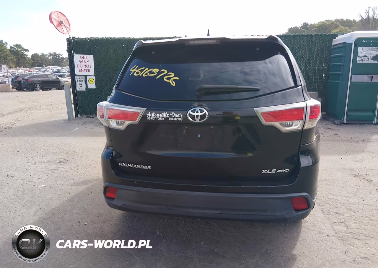 2015 Toyota Highlander Xle V6 VIN:5TDJKRFH2FS218866 - 16