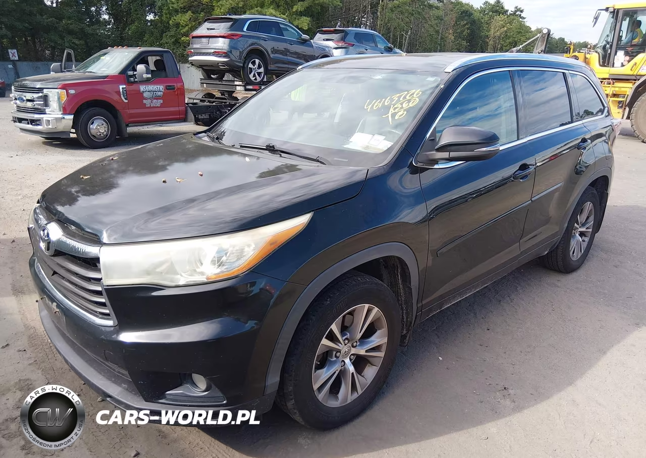 2015 Toyota Highlander Xle V6 VIN:5TDJKRFH2FS218866 - 2
