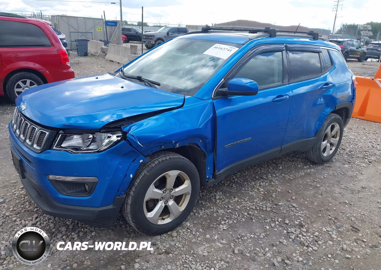 2017 Jeep New Compass Latitude 4X4 VIN:3C4NJDBB6HT660373 - 2