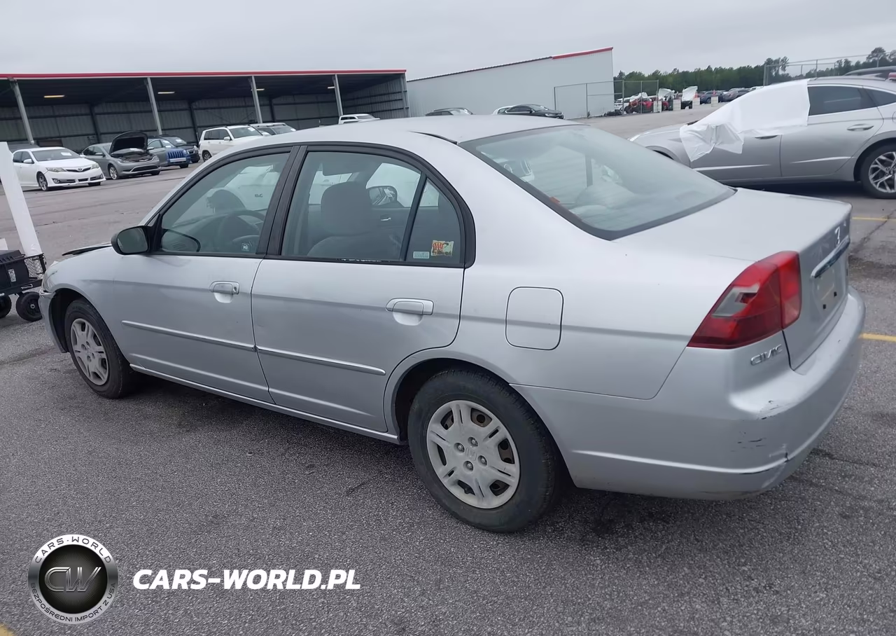 2002 Honda Civic Lx VIN:JHMES16522S003657 - 3