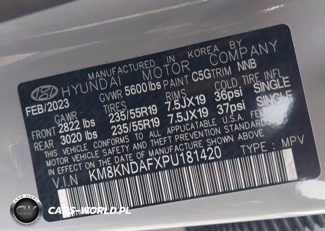 2023 Hyundai Ioniq 5 Sel VIN:KM8KNDAFXPU181420 - 9