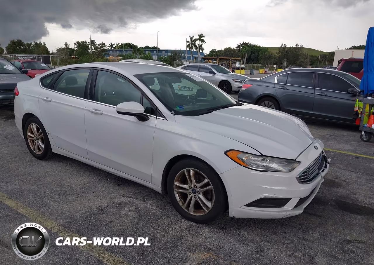 2018 Ford Fusion Se VIN:3FA6P0H75JR184253 - 1