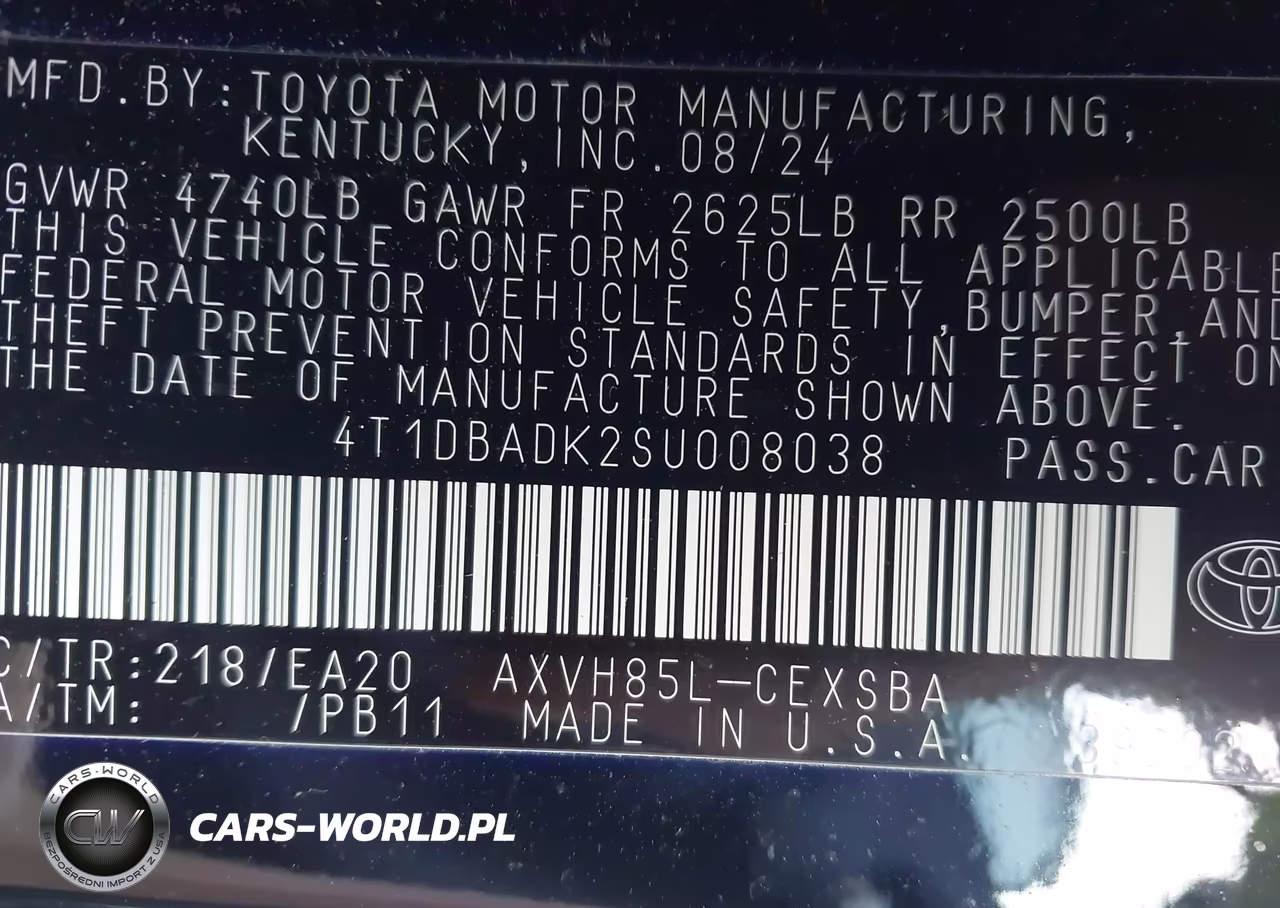 2025 Toyota Camry Se VIN:4T1DBADK2SU008038 - 9