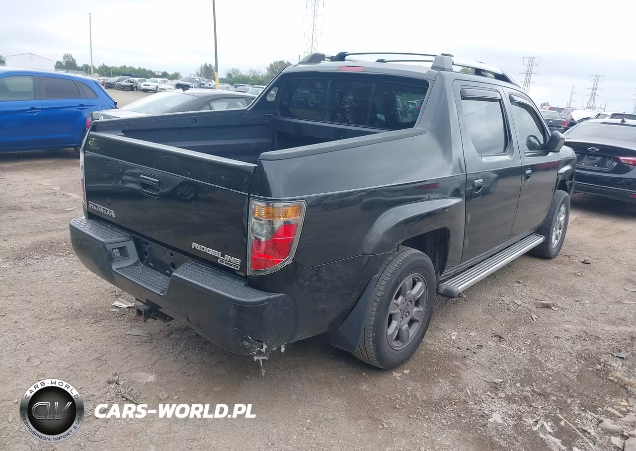 2007 Honda Ridgeline Rtx VIN:2HJYK16357H509748 - 4