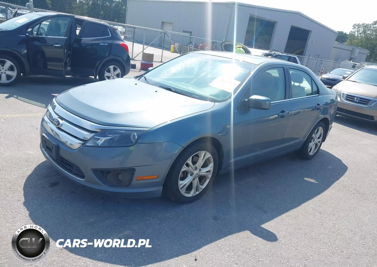 2012 Ford Fusion Se VIN:3FAHP0HA2CR102213 - 2