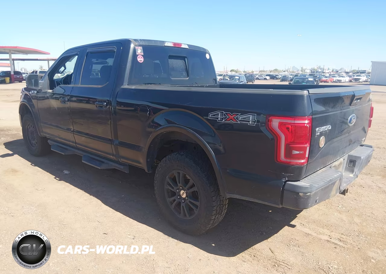 2015 Ford F-150 Lariat VIN:1FTFW1EF6FKD21744 - 3