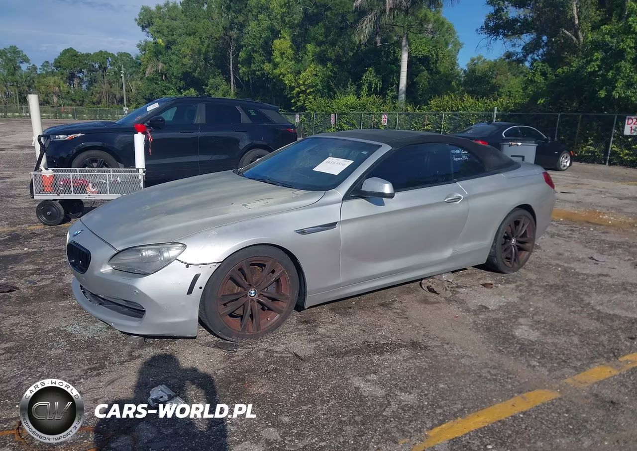 2012 BMW 650I VIN:WBALZ3C54CDL72480 - 2