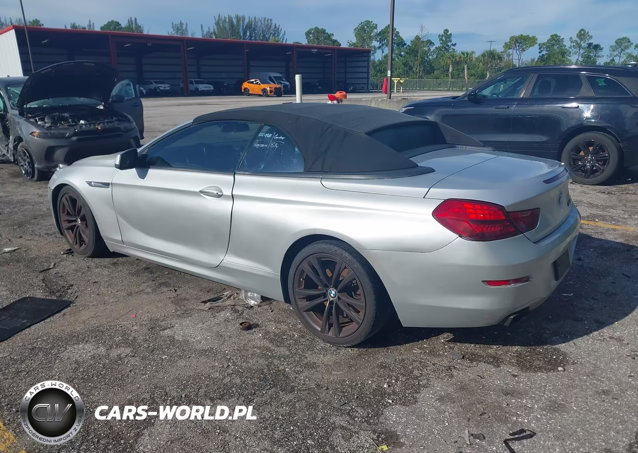 2012 BMW 650I VIN:WBALZ3C54CDL72480 - 3