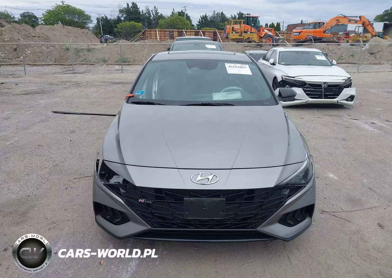 2023 Hyundai Elantra N Line VIN:KMHLR4AF7PU504895 - 13