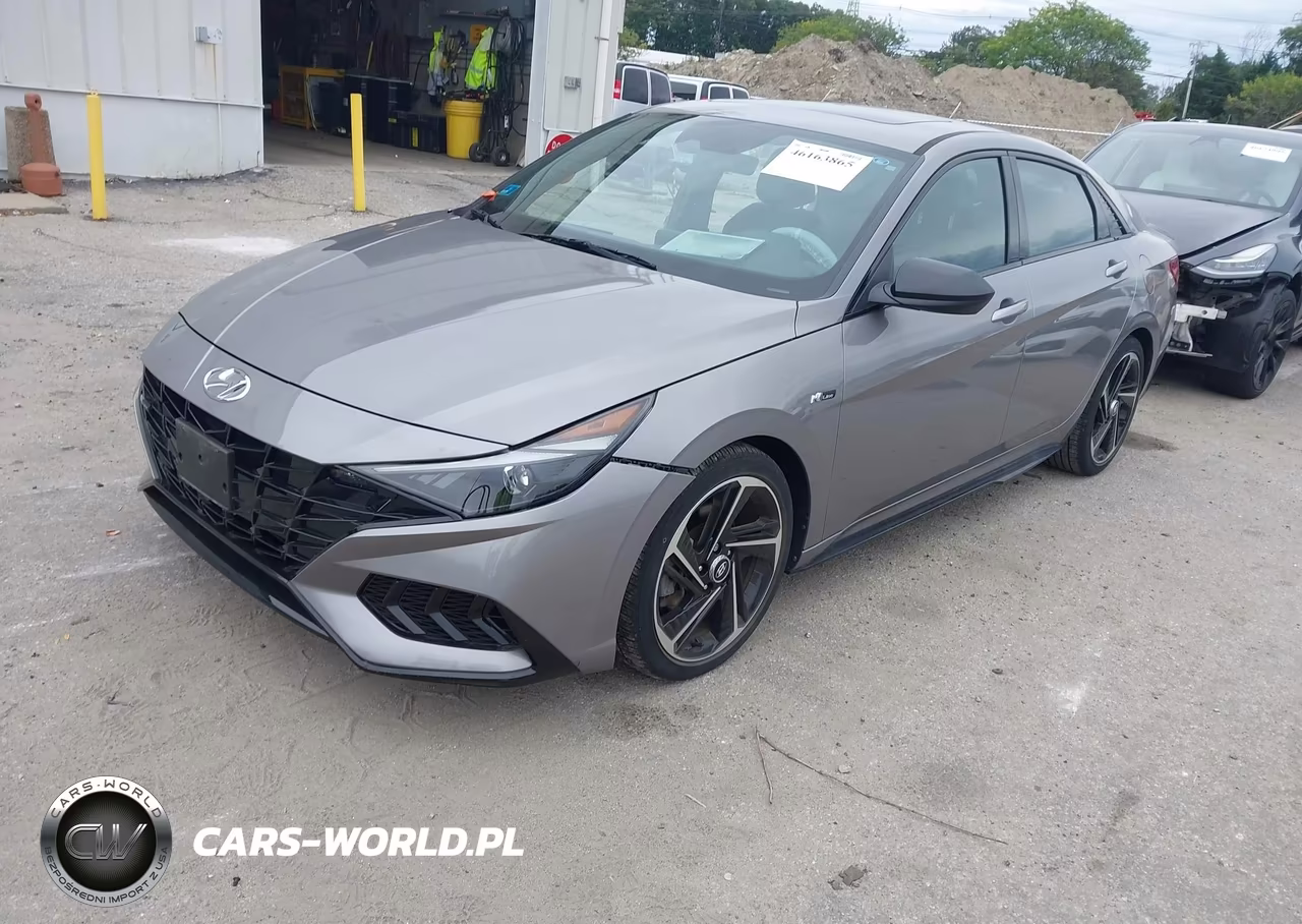 2023 Hyundai Elantra N Line VIN:KMHLR4AF7PU504895 - 2