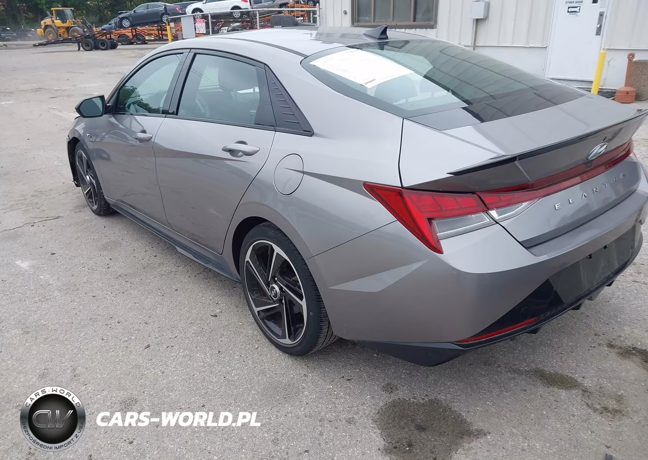 2023 Hyundai Elantra N Line VIN:KMHLR4AF7PU504895 - 3