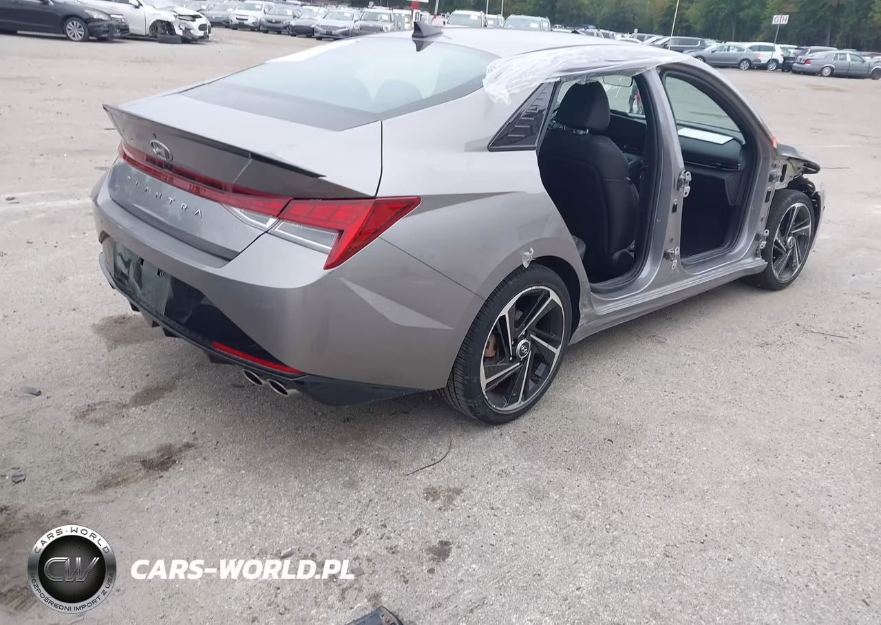 2023 Hyundai Elantra N Line VIN:KMHLR4AF7PU504895 - 4
