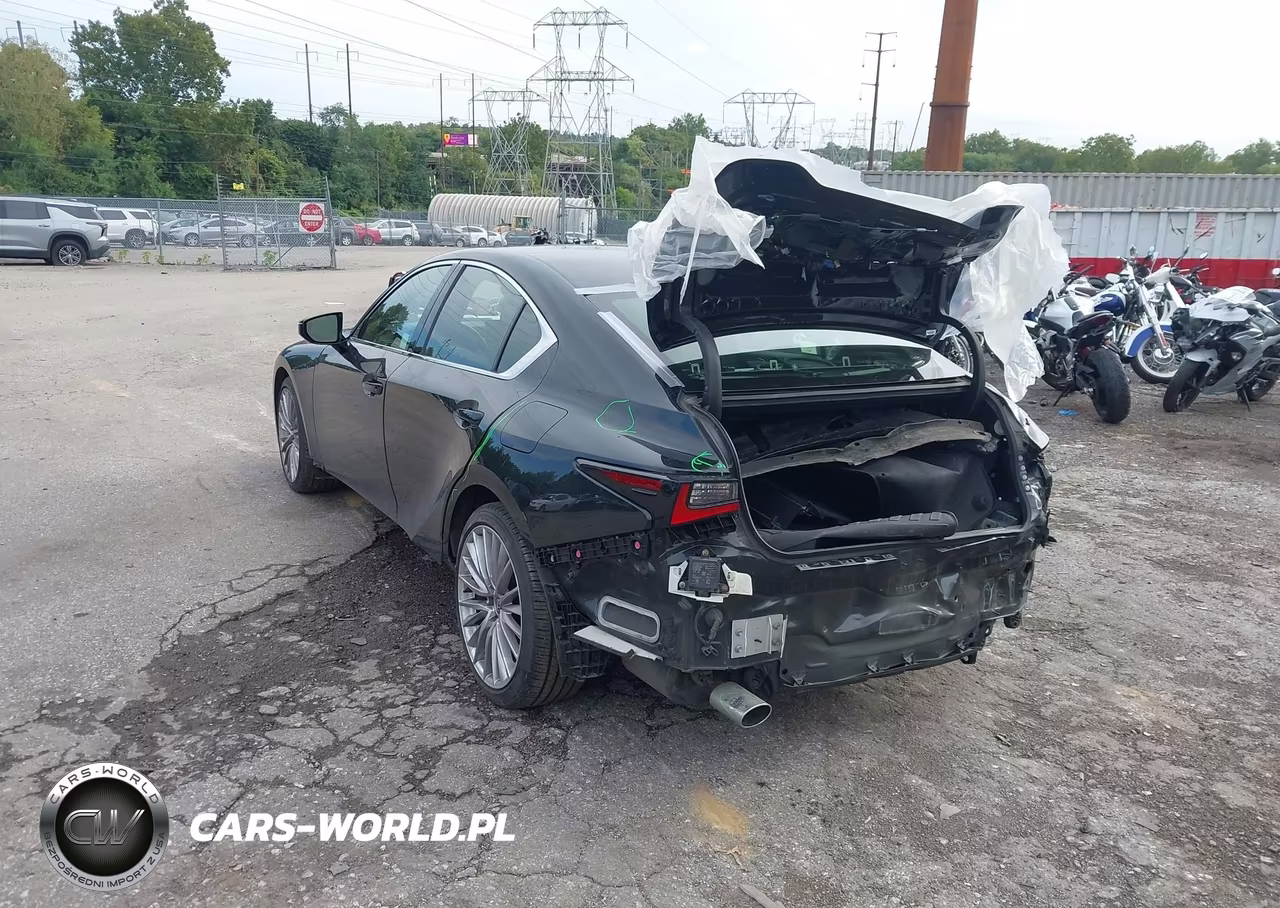2023 Lexus Is 300 VIN:JTHD81F29P5050559 - 3