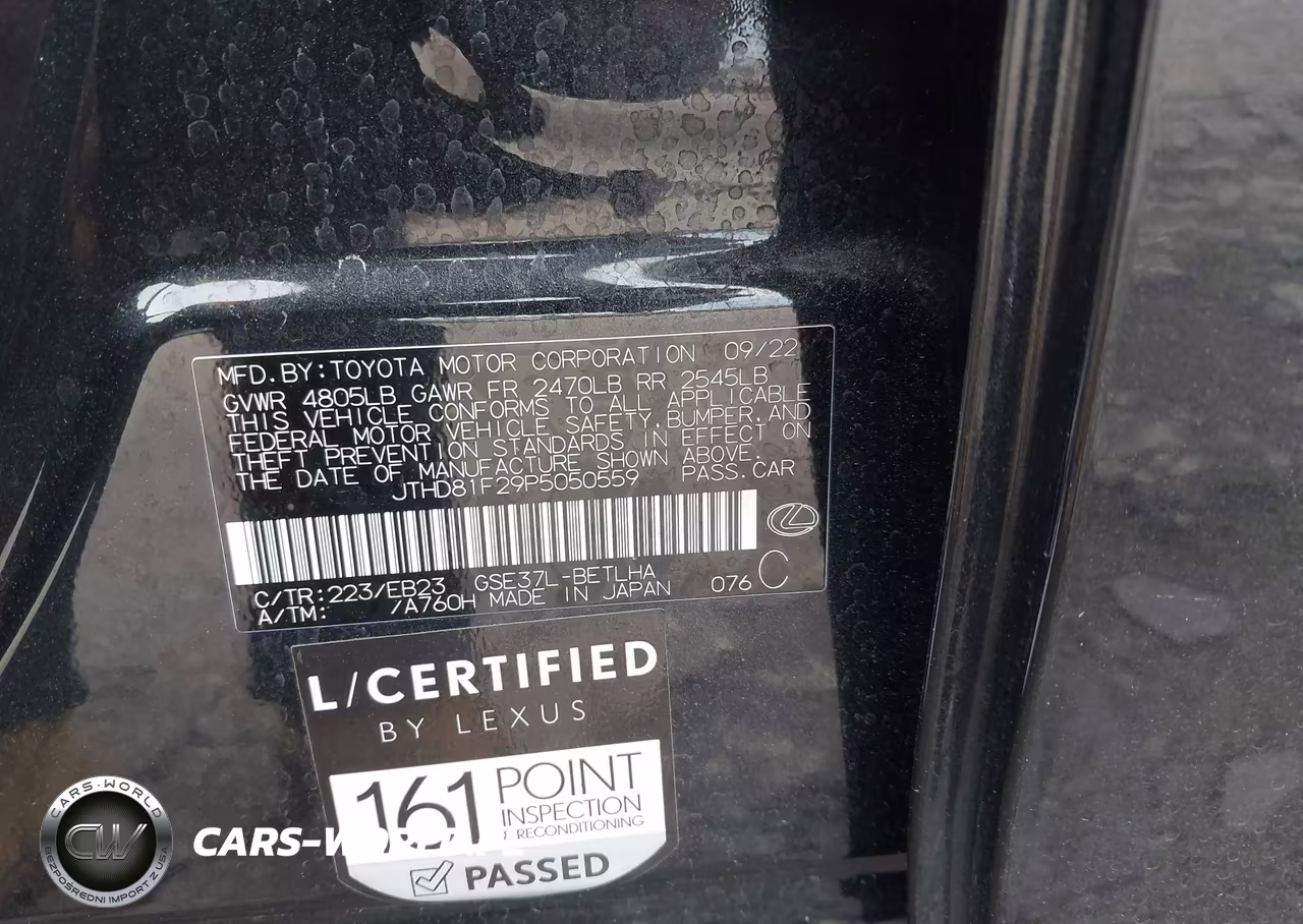 2023 Lexus Is 300 VIN:JTHD81F29P5050559 - 9