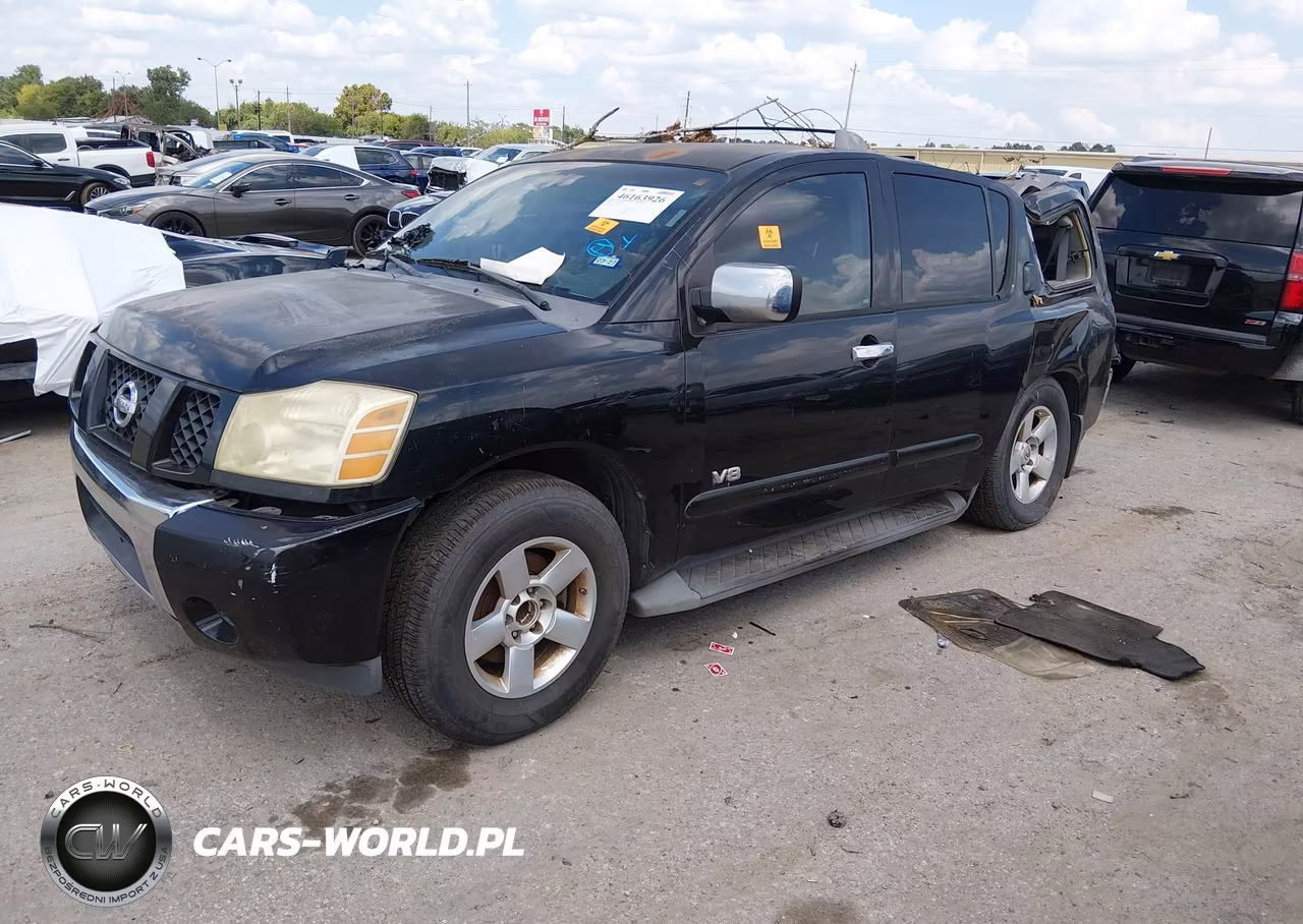 2006 Nissan Armada Se VIN:5N1AA08A86N730213 - 2