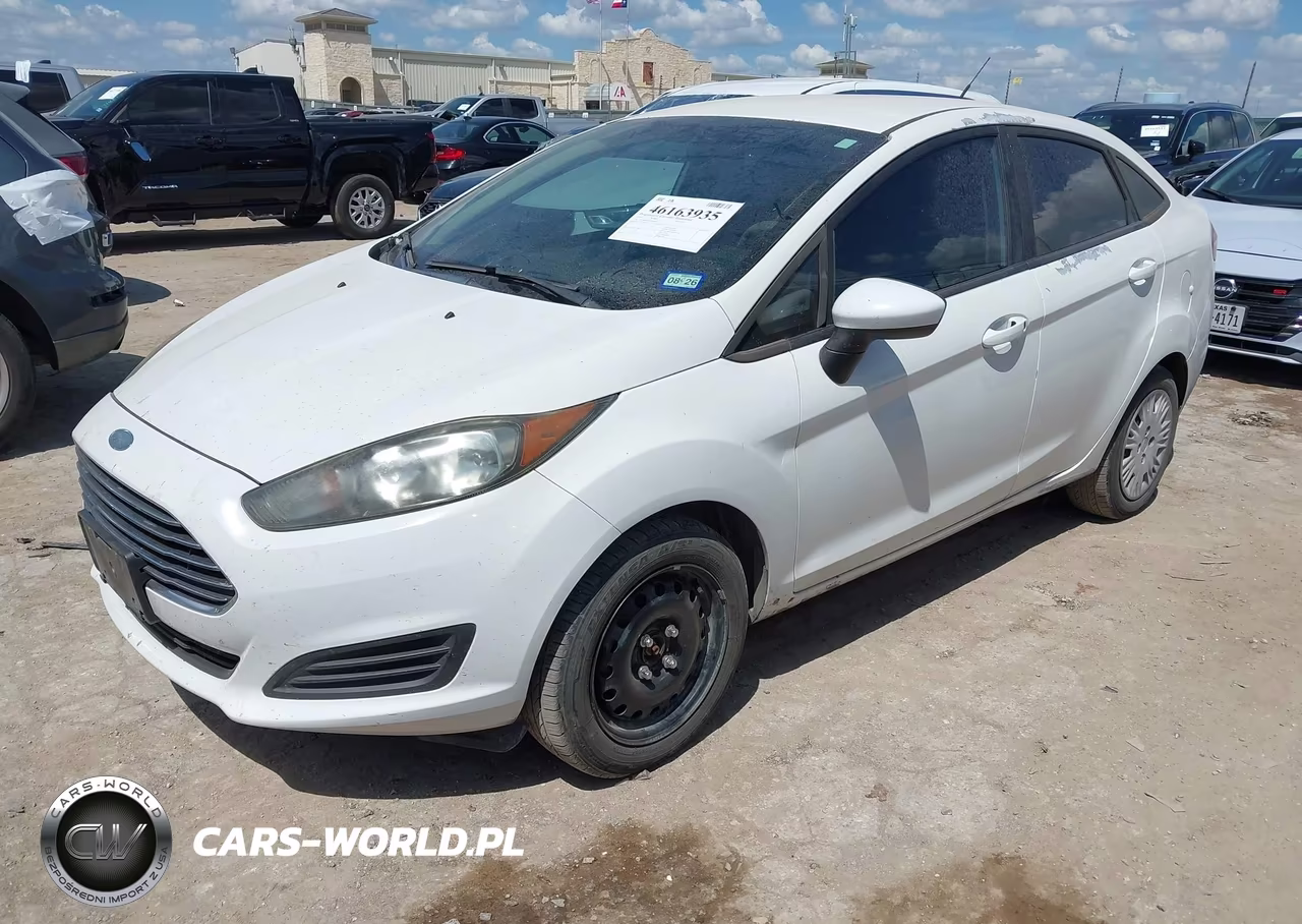 2016 Ford Fiesta S VIN:3FADP4AJ1GM180355 - 2