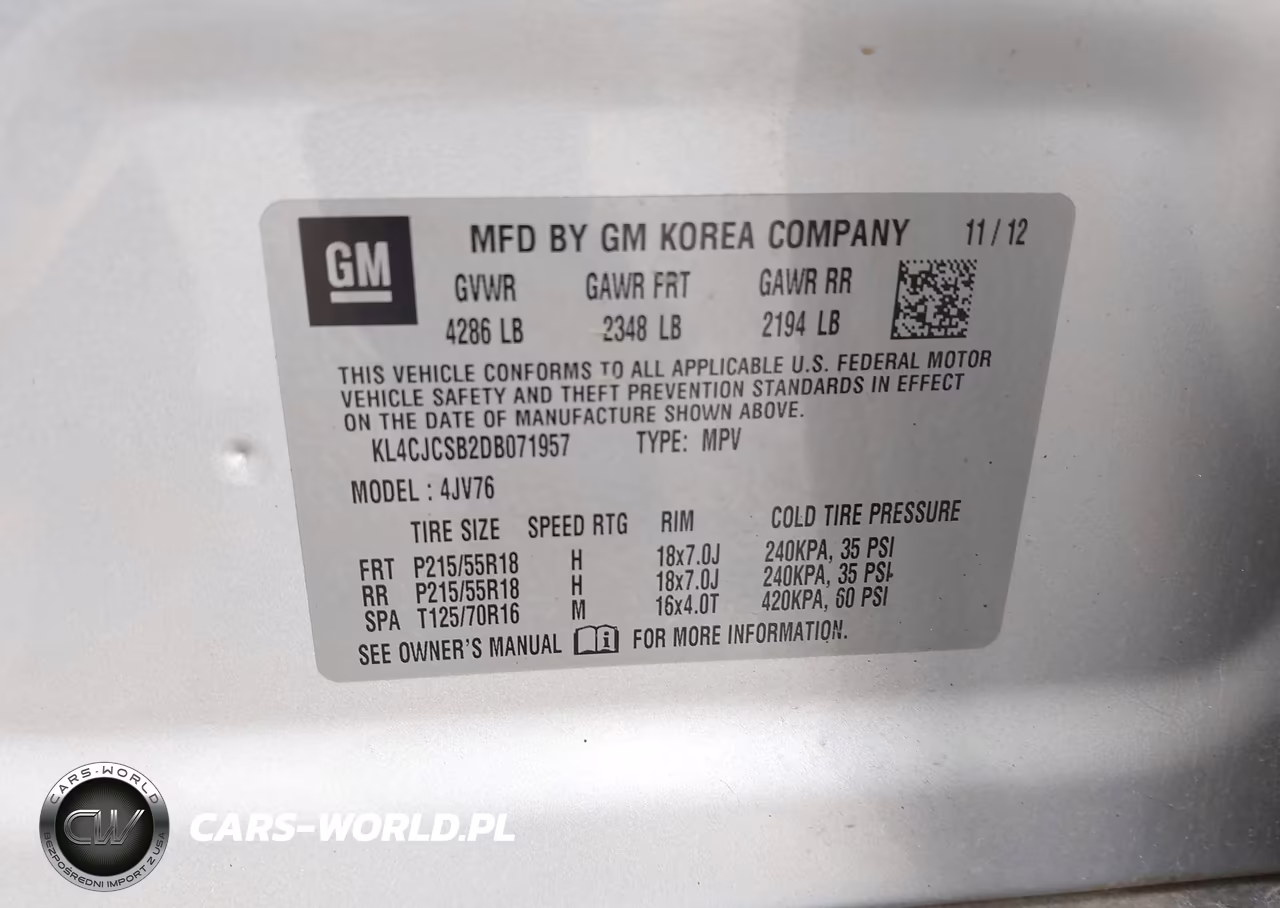 2013 Buick Encore Leather VIN:KL4CJCSB2DB071957 - 9