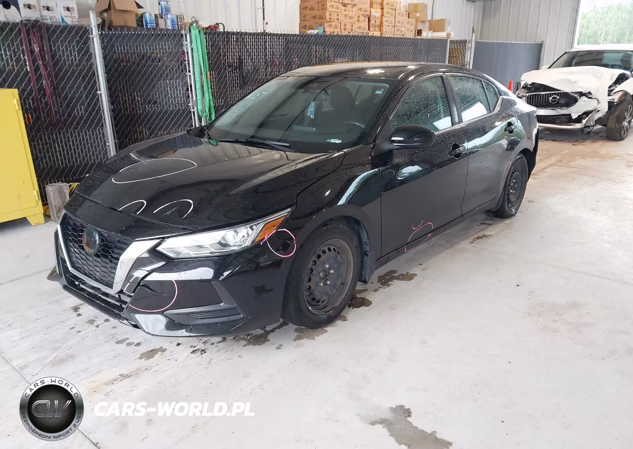 2022 Nissan Sentra S Xtronic Cvt VIN:3N1AB8BVXNY223698 - 2
