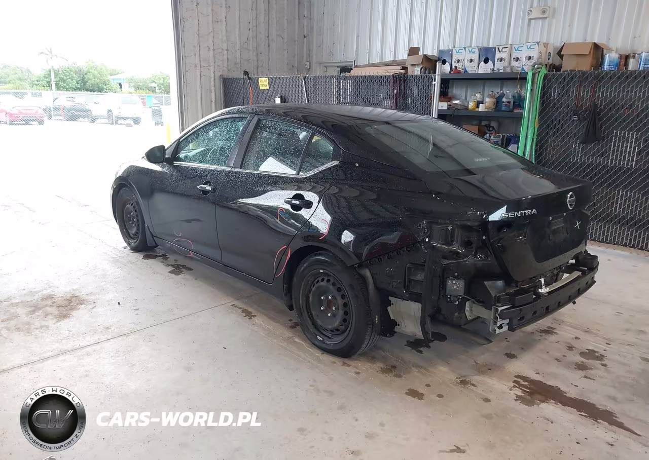 2022 Nissan Sentra S Xtronic Cvt VIN:3N1AB8BVXNY223698 - 3